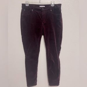 STS Blue | Skinny Cords | Maroon | Size 30